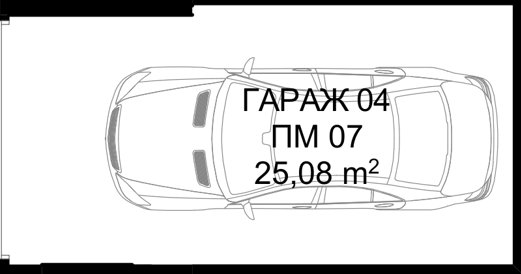 Гараж A04 SM Residence, сграда A, етаж -1