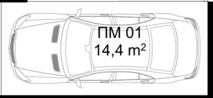 Паркомясто A01 SM Residence, сграда A, етаж -1